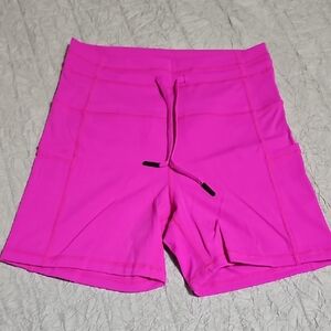 ZYIA Women's Hot Pink Bike Shorts